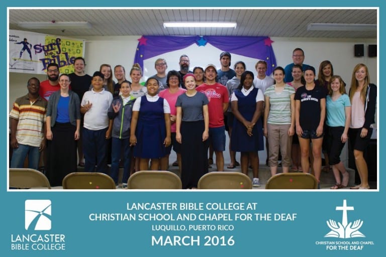 Lancaster Bible College 2016 Christian School and Chapel for the Deaf