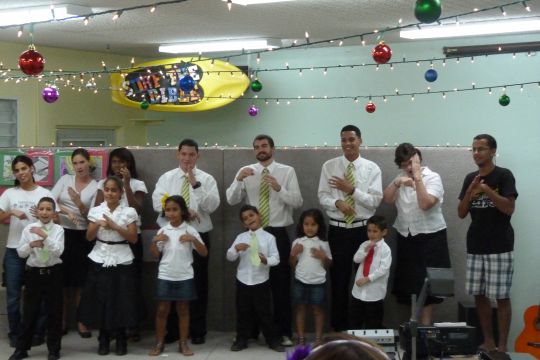 december 2011 group choir